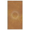 Patio Wall Decoration 41.3"x21.7" Corten Steel Sun Design