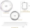 LED Trampoline Lights,Remote Control Trampoline Rim LED Light for Trampoline,,16 Color Change by Yourself, Waterproof,Super Bright to Play at Night Ou