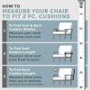 45" x 24" Grey Rectangle Outdoor 2-Piece Deep Seat Cushion