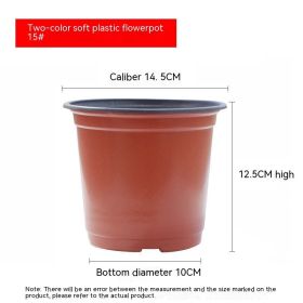 Plastic Nutrition Feeding Block Planting And Transplanting Pot Fall Not Bad Seedling Cup (Option: 150 Model-50 Pack)